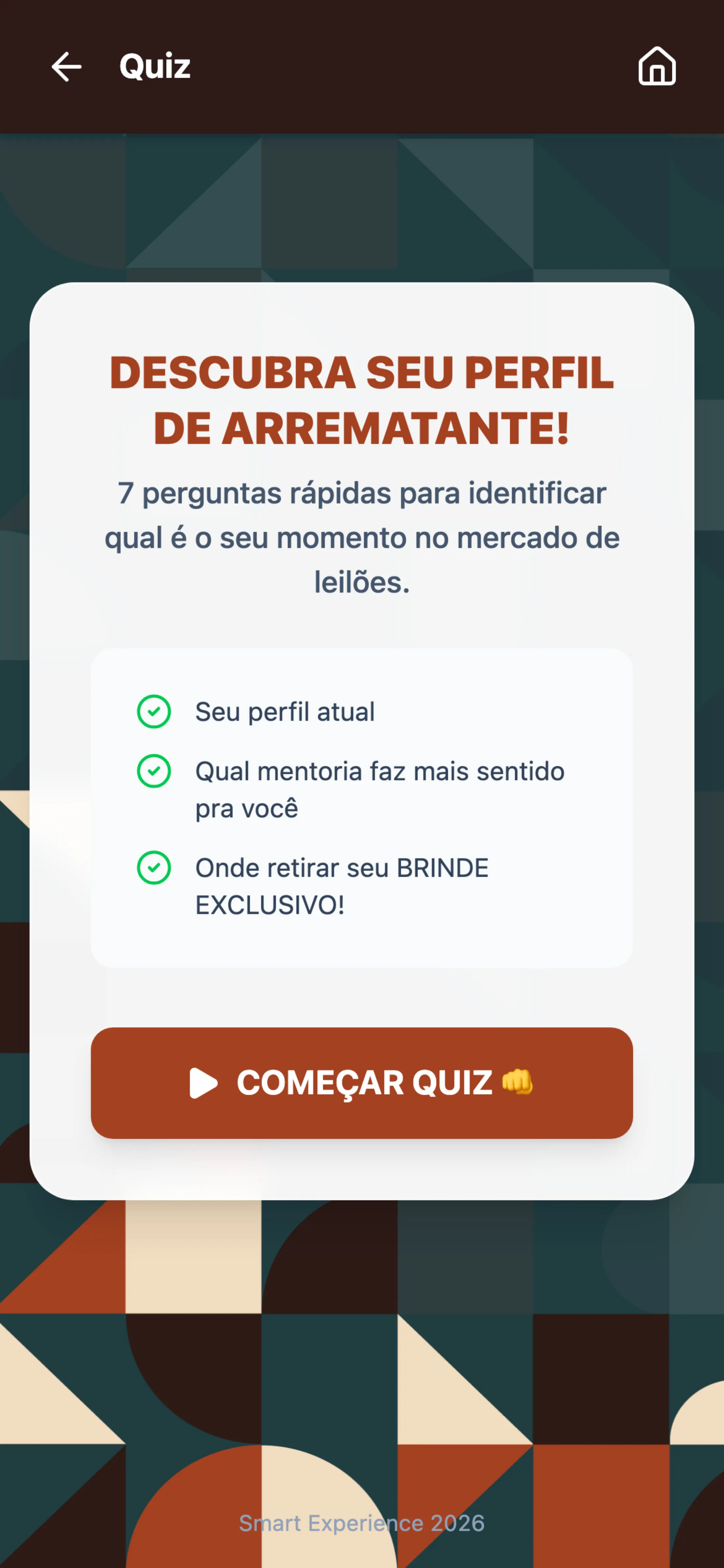 Quiz — início